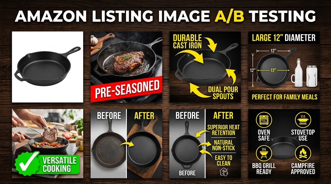 How to Set Up Amazon Image A/B Testing That Actually Drives Conversions