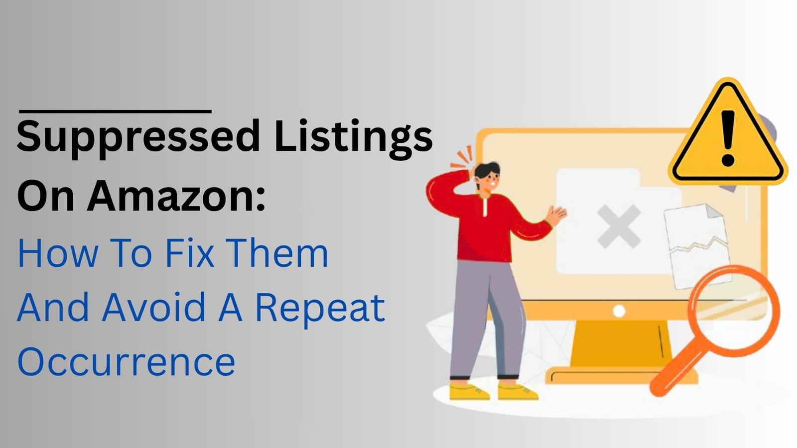 Professional product image example for amazon listing suppression causes and fixes