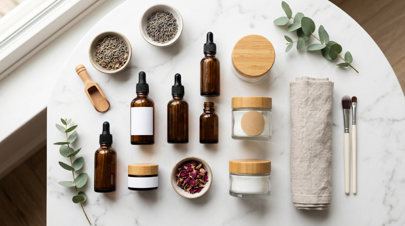 Flat lay showing amazon main image best practices essentials