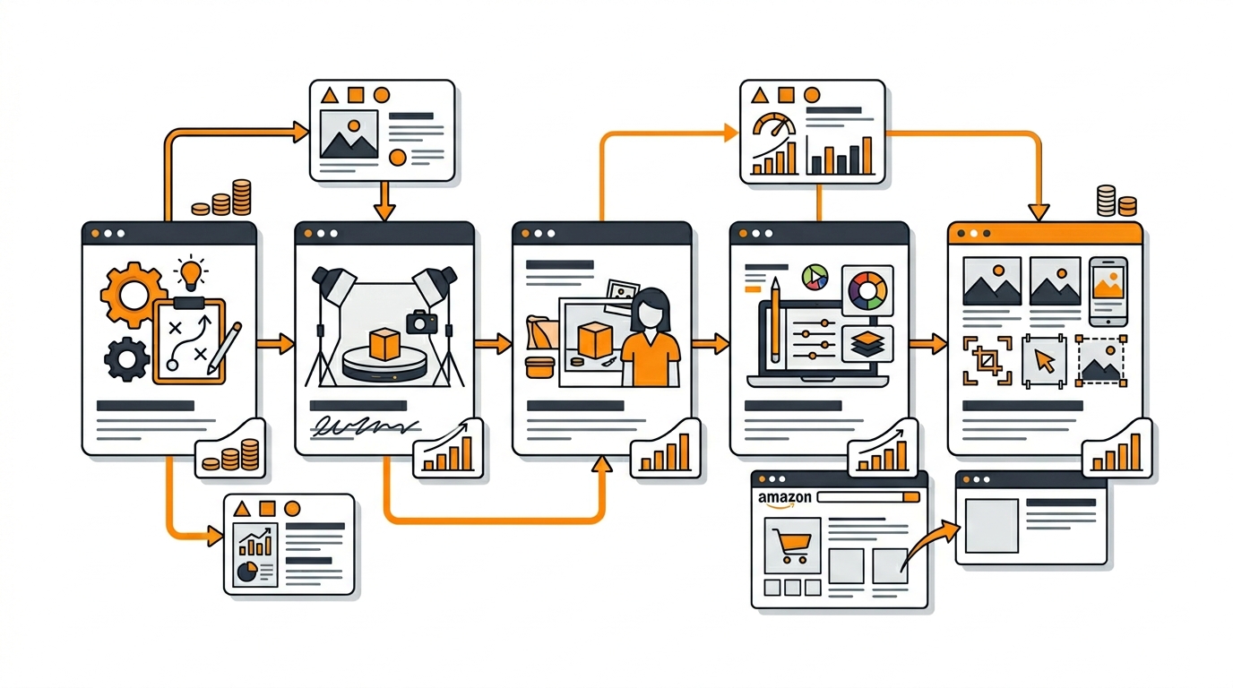 Visual guide to amazon product photography pricing breakdown