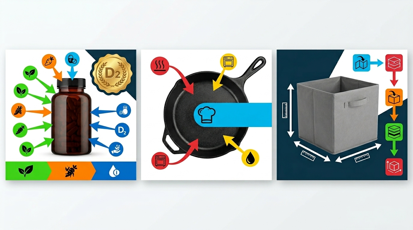 Amazon listing image design for flat lay product photography for ecommerce