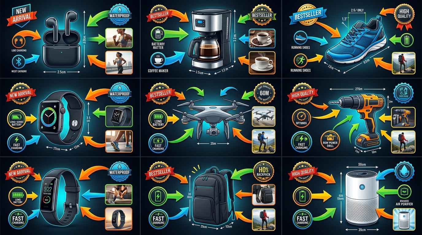 Amazon listing image design examples